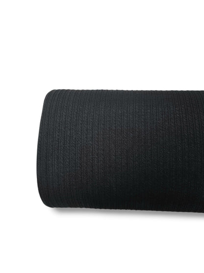 Golden Rib Solid Black