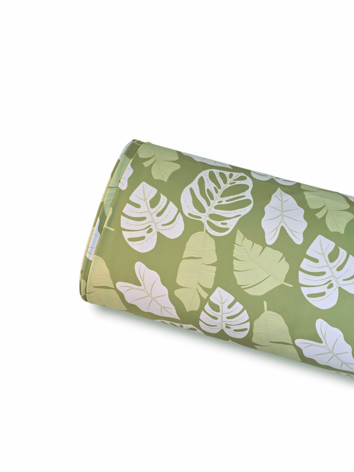 *Unique Design* Tricot Knit Tropical Leafy Jungle Green