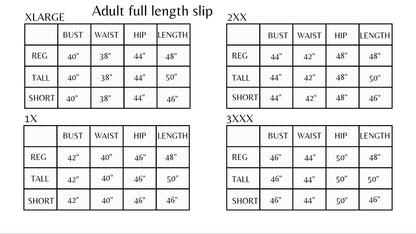 Full Length Ladies Slip