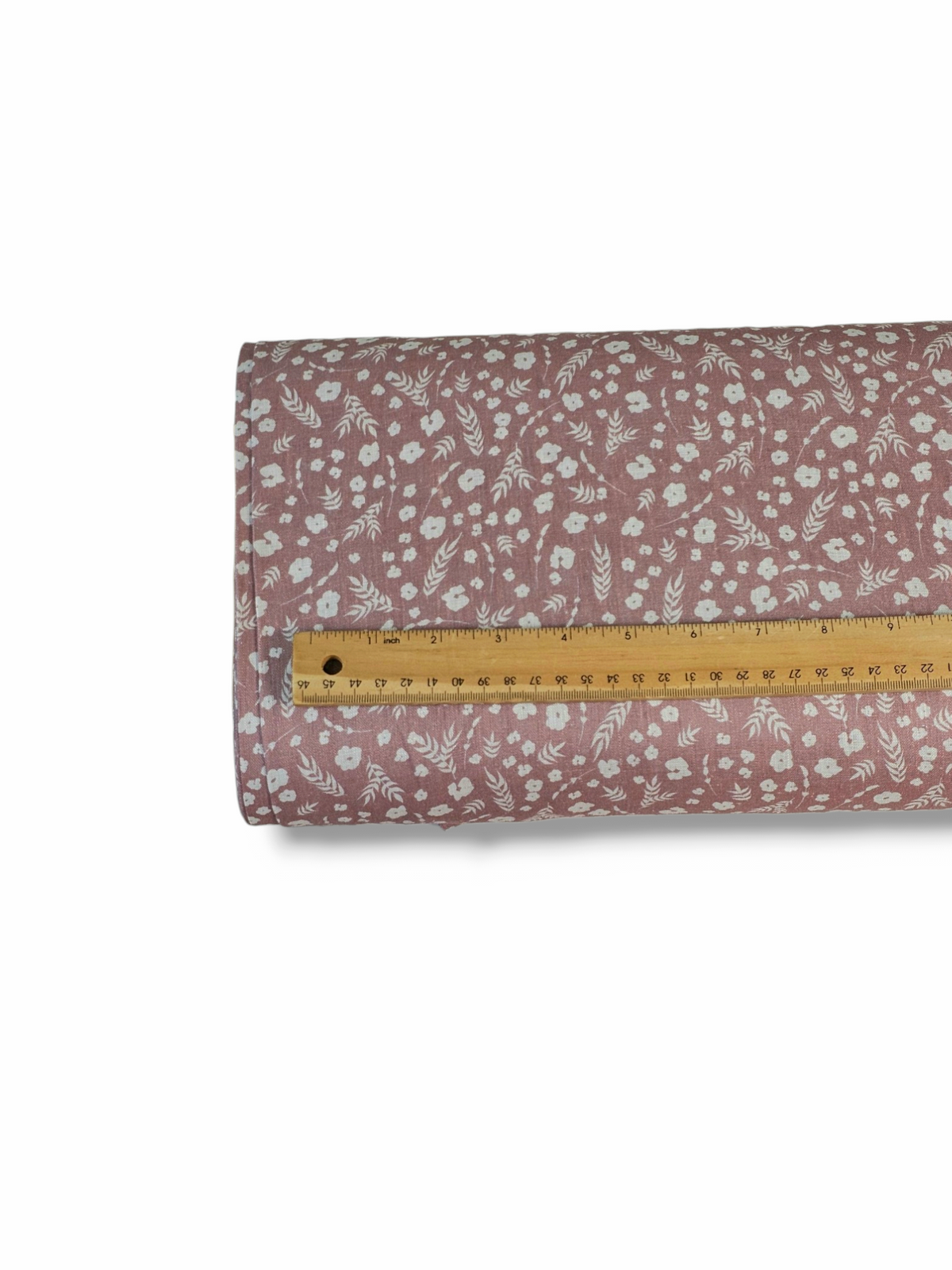* Unique Design * Linen Wheat & Wildflower Muted Mauve
