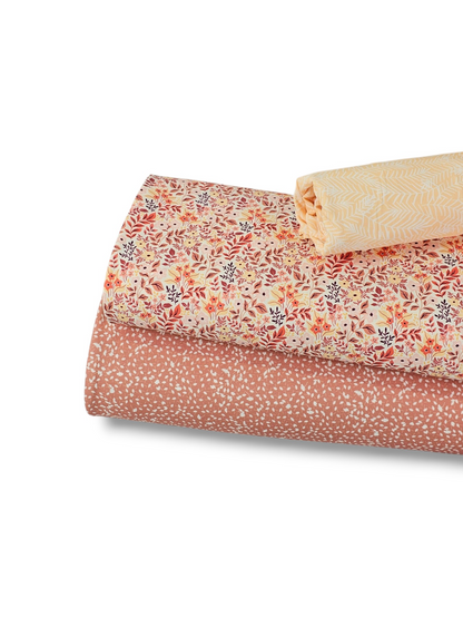* Unique Design * Cloud Poly Cottage Sprinkle Copper Blush