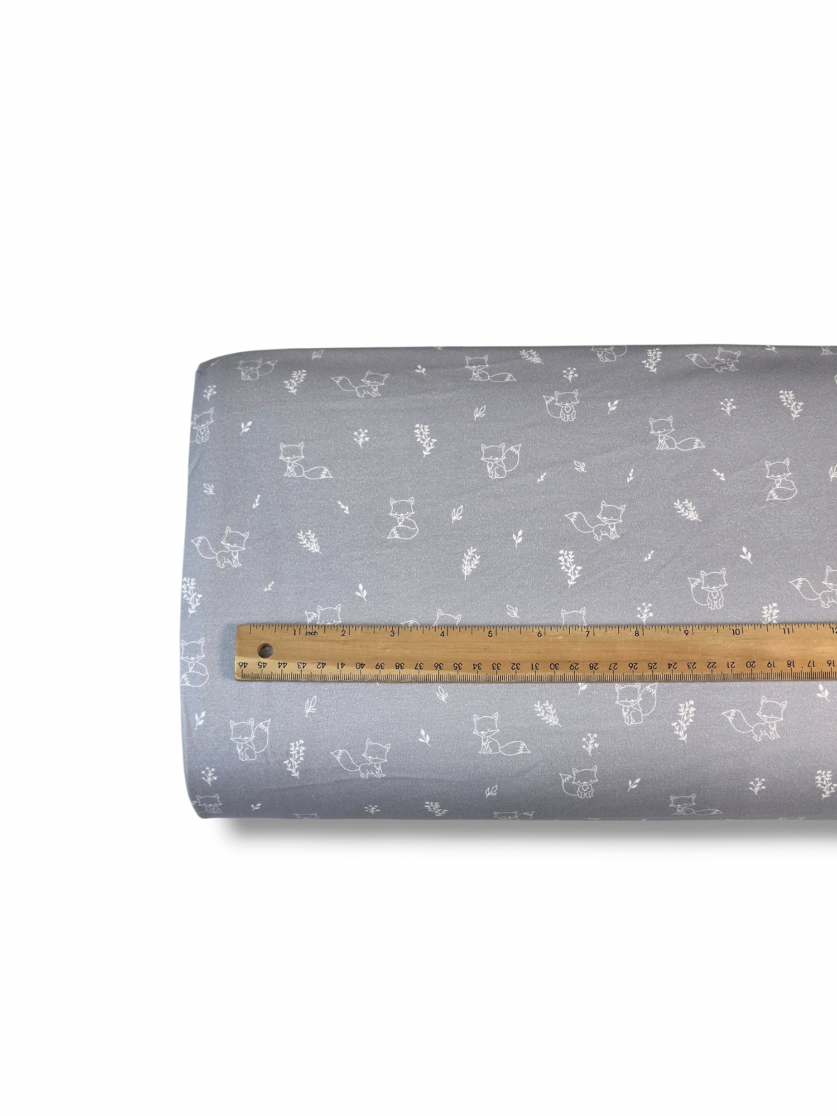 * Unique Design * Cotton Knit Minimal Fox Gray