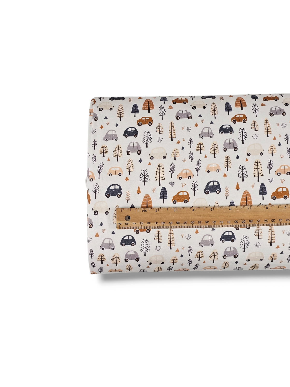 * Unique Design * Cotton Knit Woodland Cars