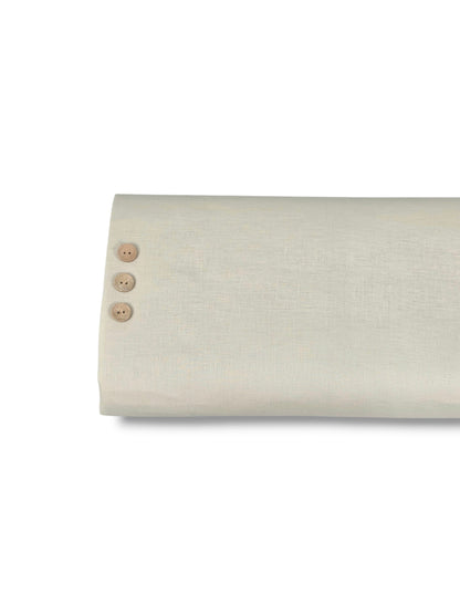 Ivory Lace Solid Linen