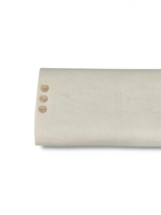 Ivory Lace Solid Linen