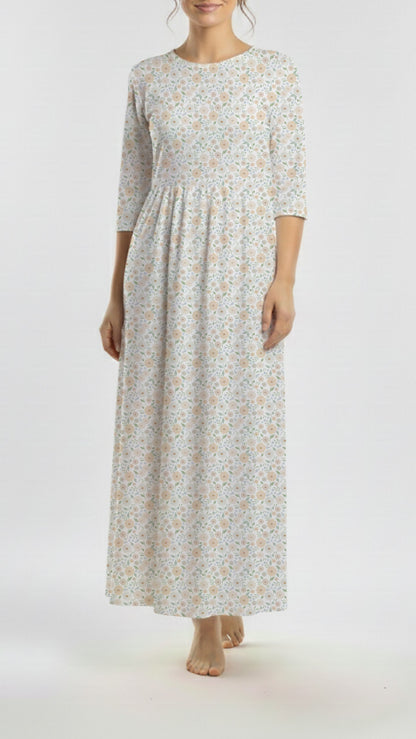 Reign Rib Knit Muted Meadow White