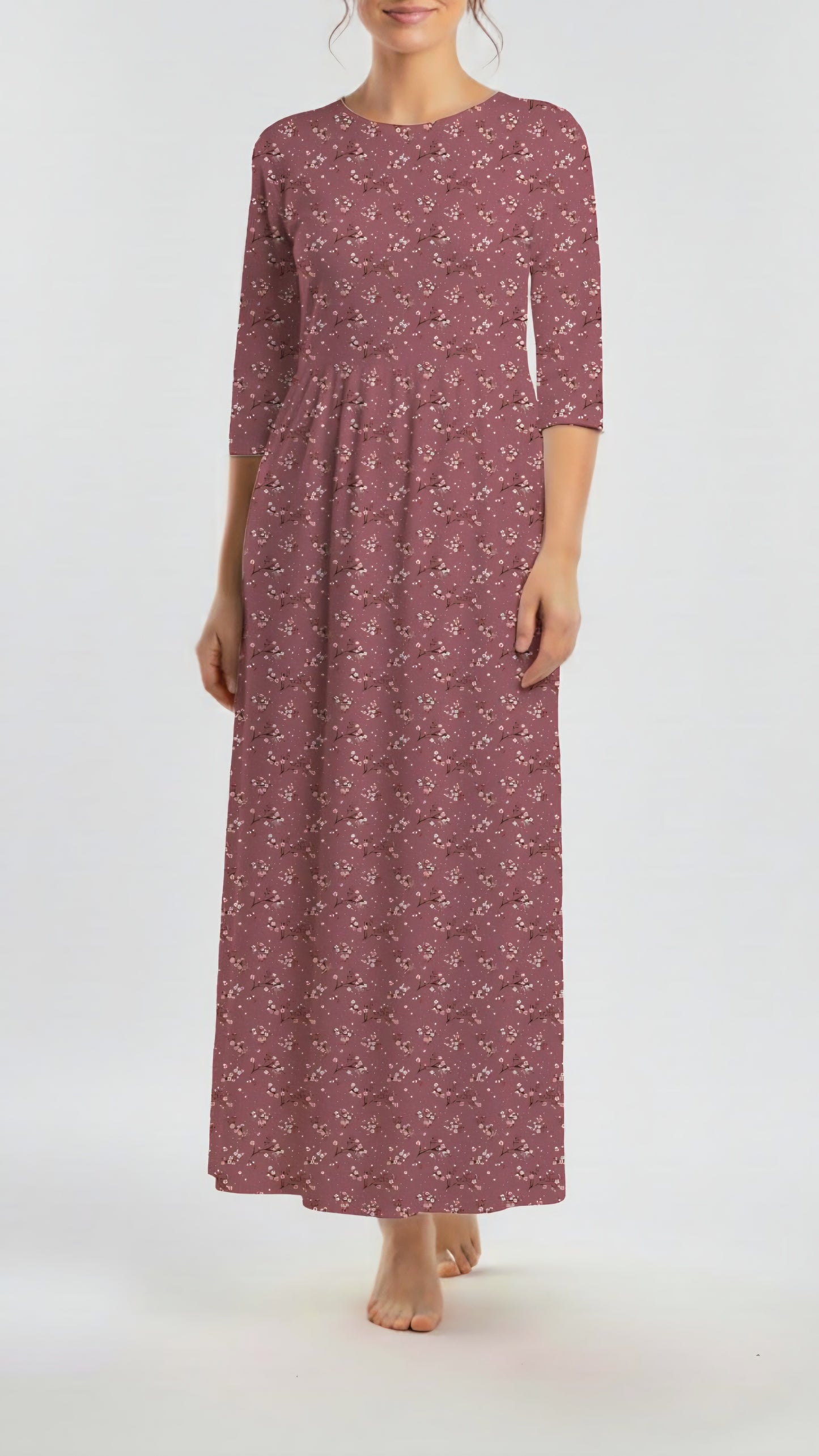 *Unique Design* Crinkled Crepe Cherry Blossom Sprigs