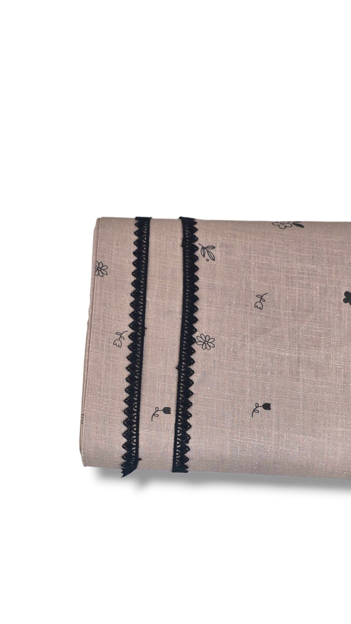 1/2" Black Venise Lace