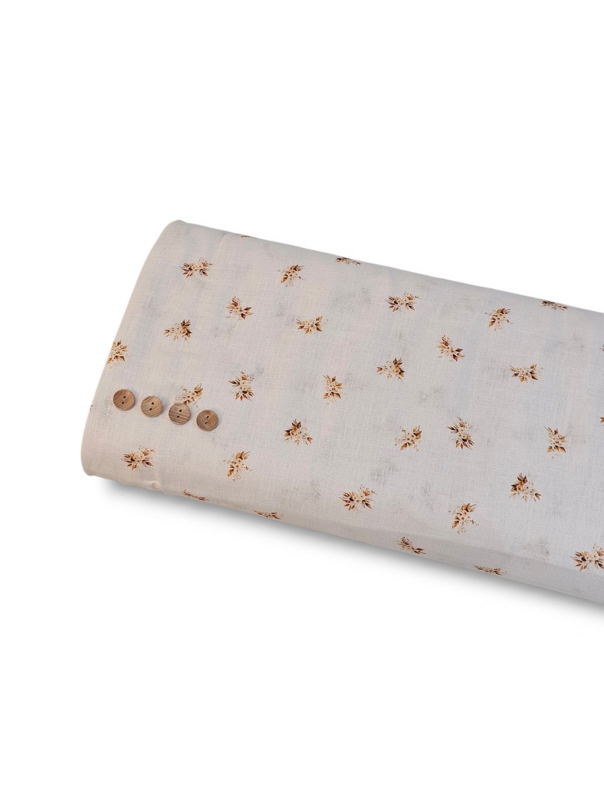 *Unique Design* Linen Petite Bouquet Toss Tan