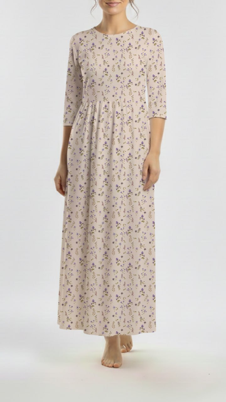 *Unique Design* Poly Breeze Lavender Dusk Cream