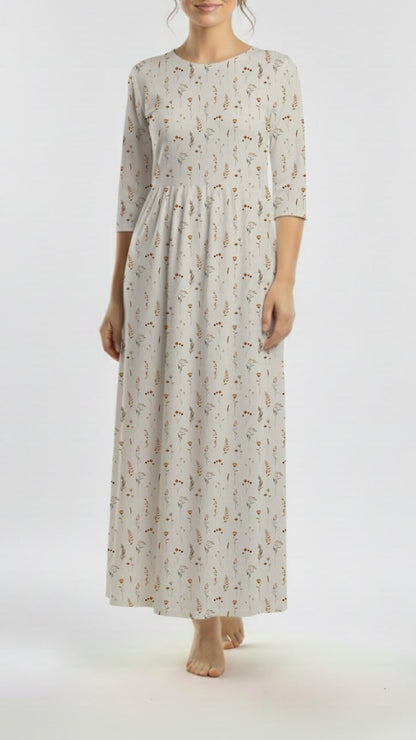 * Unique Design * Linen Flower Market