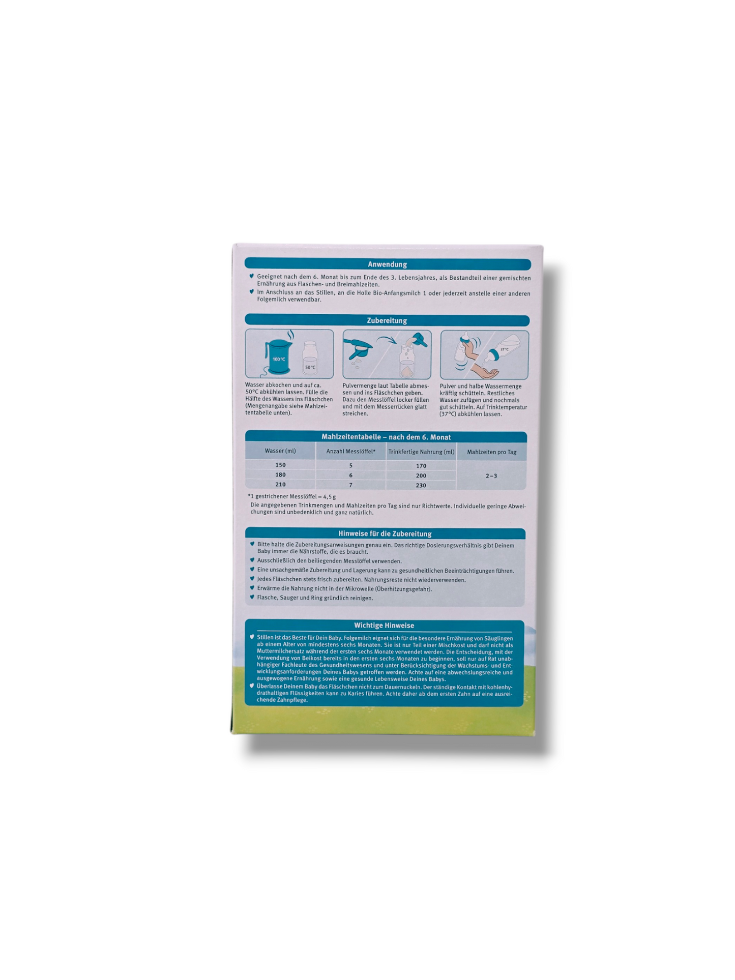 Holle Stage 2 Cow Formula