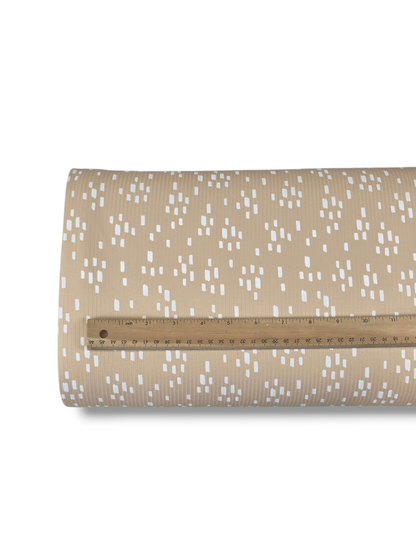 *Unique Design* Willow Ribbed Knit Gentle Drift Sand
