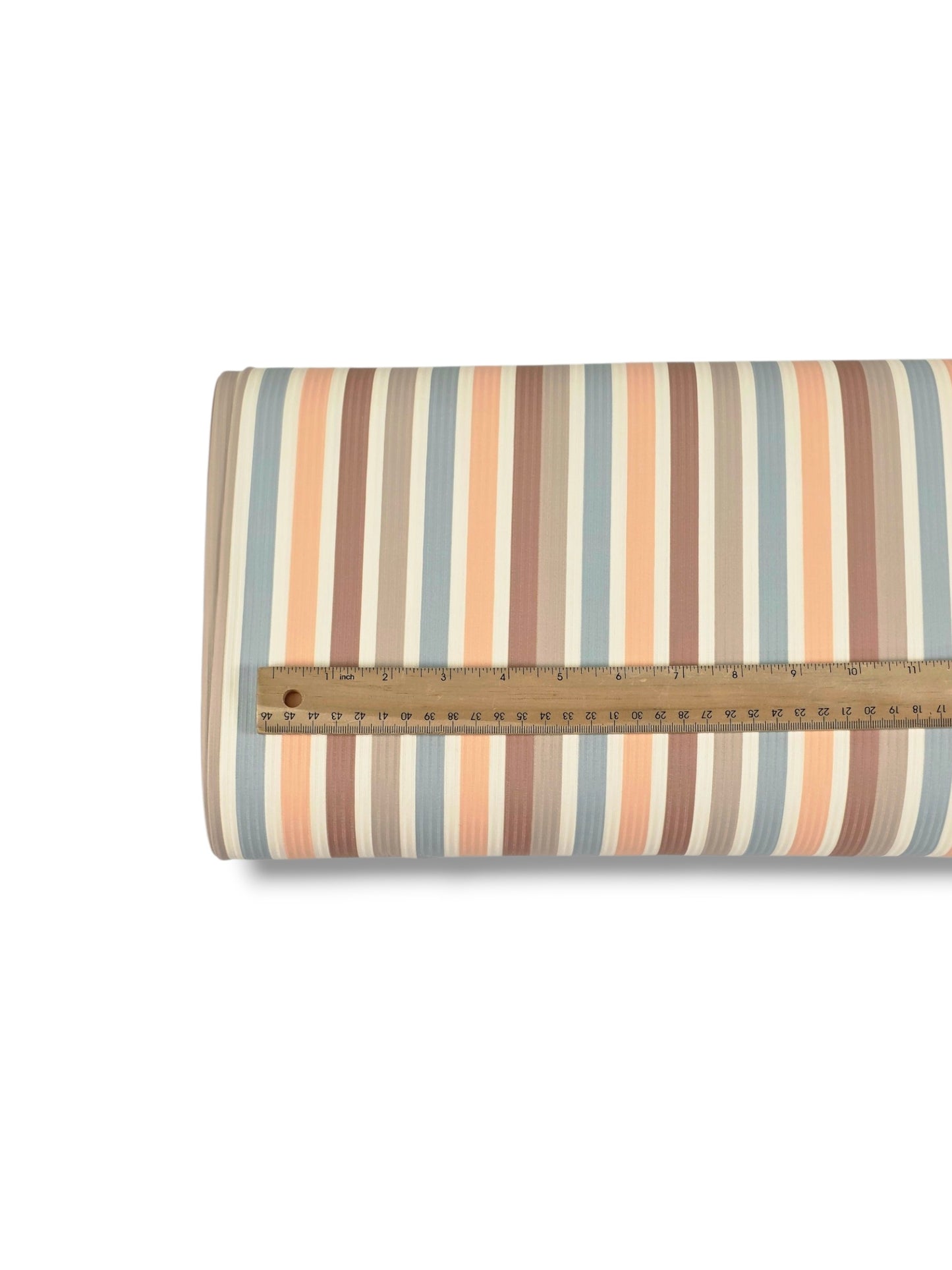 *Unique Design* Willow Ribbed Knit Fun Stripe Brown Blue