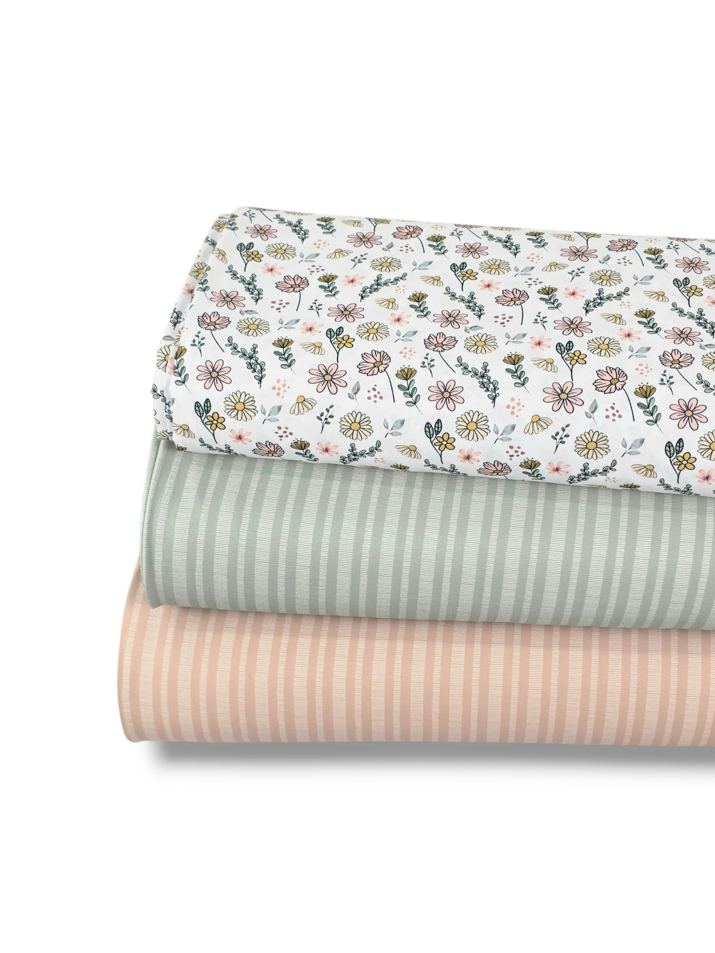*Unique Design* Cloud Poly Keepsake Stripe Peach