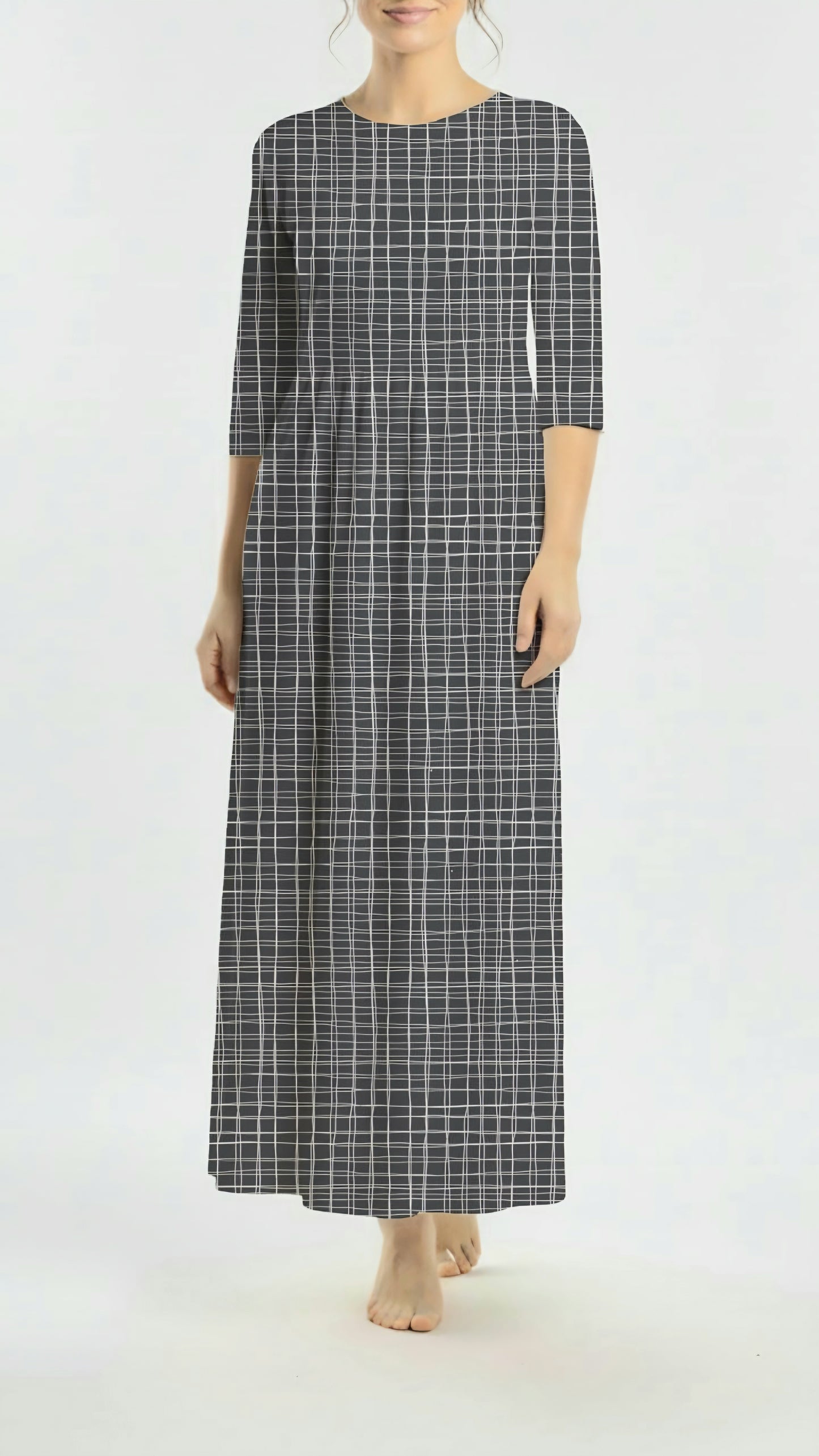 *Unique Design* Liverpool Cozy Plaid Charcoal