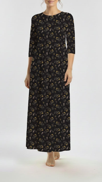 *Unique Design* Cloud Poly Wildflower Whisper Black
