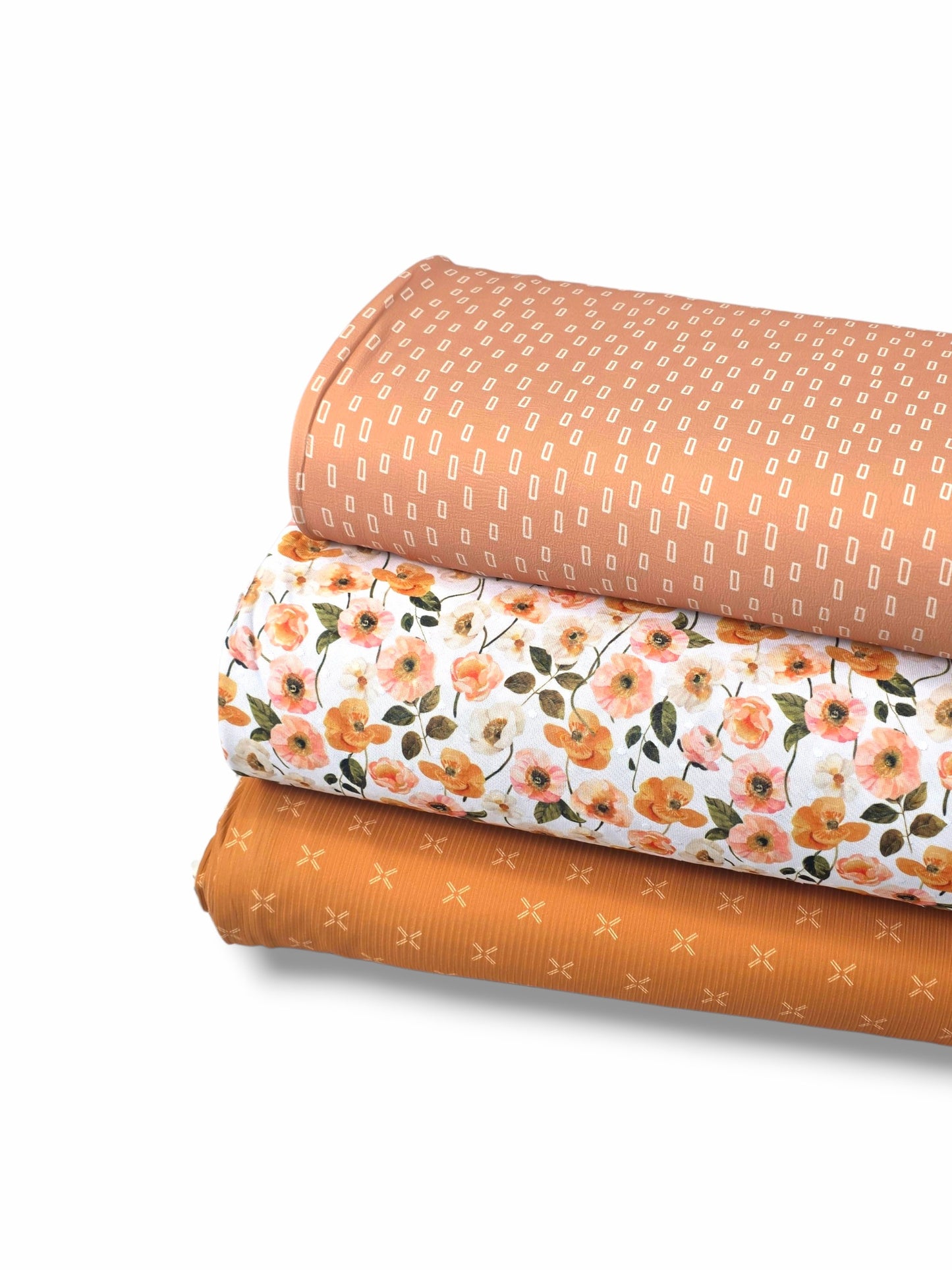 *Unique Design* Swiss Dot Knit Golden Garden