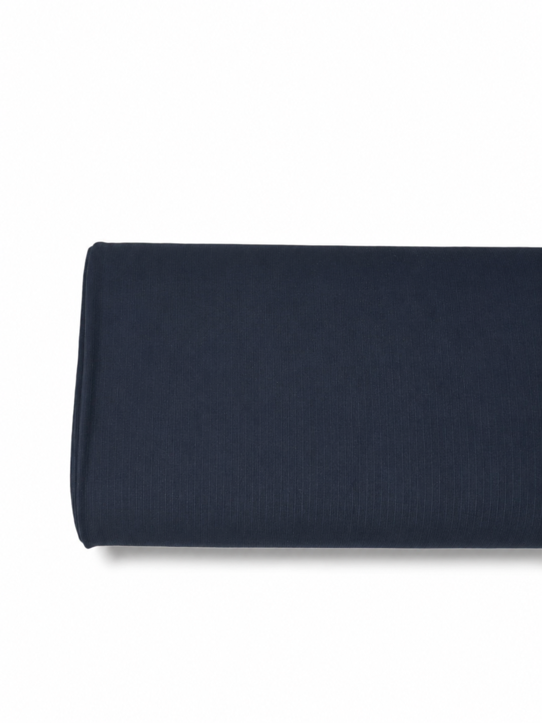 Ideal Rib Knit Navy Solid
