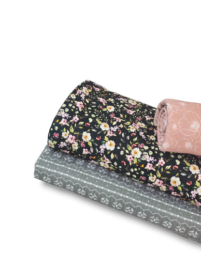 *Unique Design* Cloud Poly Spring Cheer Black