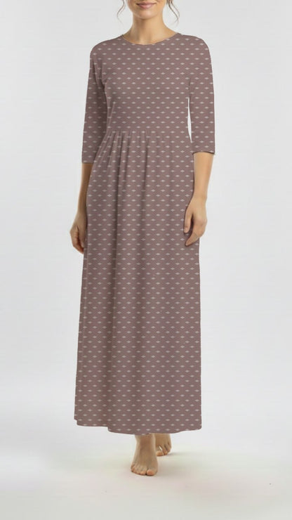 *Unique Design* Cloud Poly Adobe Echo Mauve