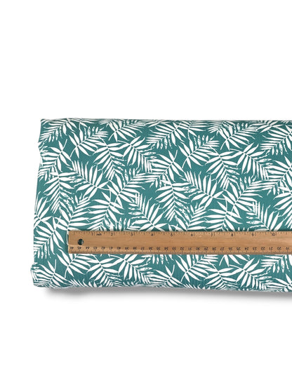 Reign Rib Knit Lush Palms Seagreen
