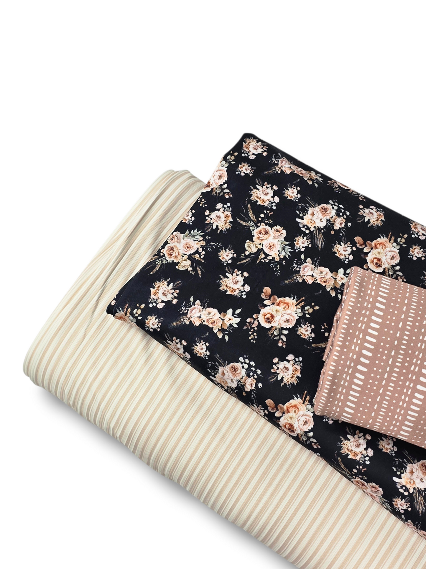 *Unique Design* Willow Ribbed Knit Homestead Stripe Beige