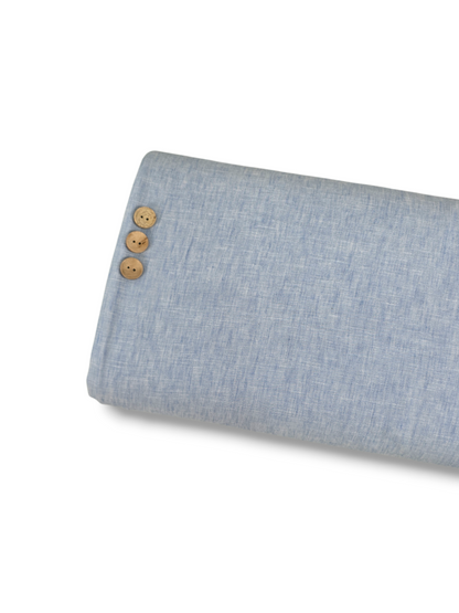 Poly Solid Chambray
