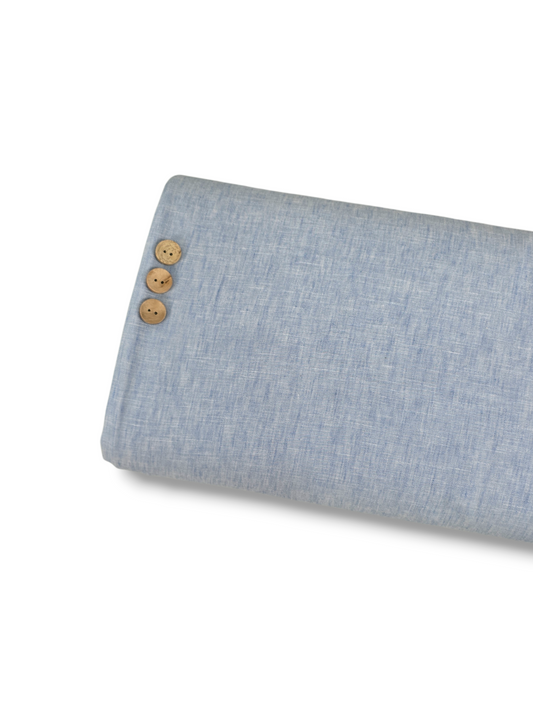 Poly Solid Chambray