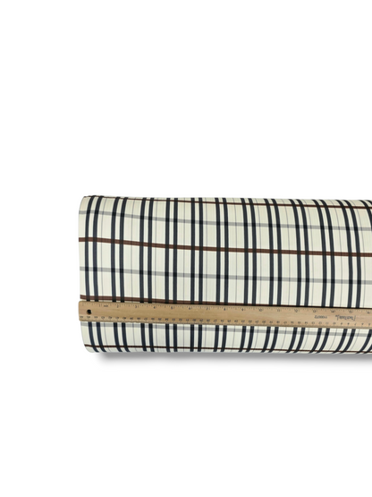 * Unique Design * Willow Ribbed Knit Timber Plaid