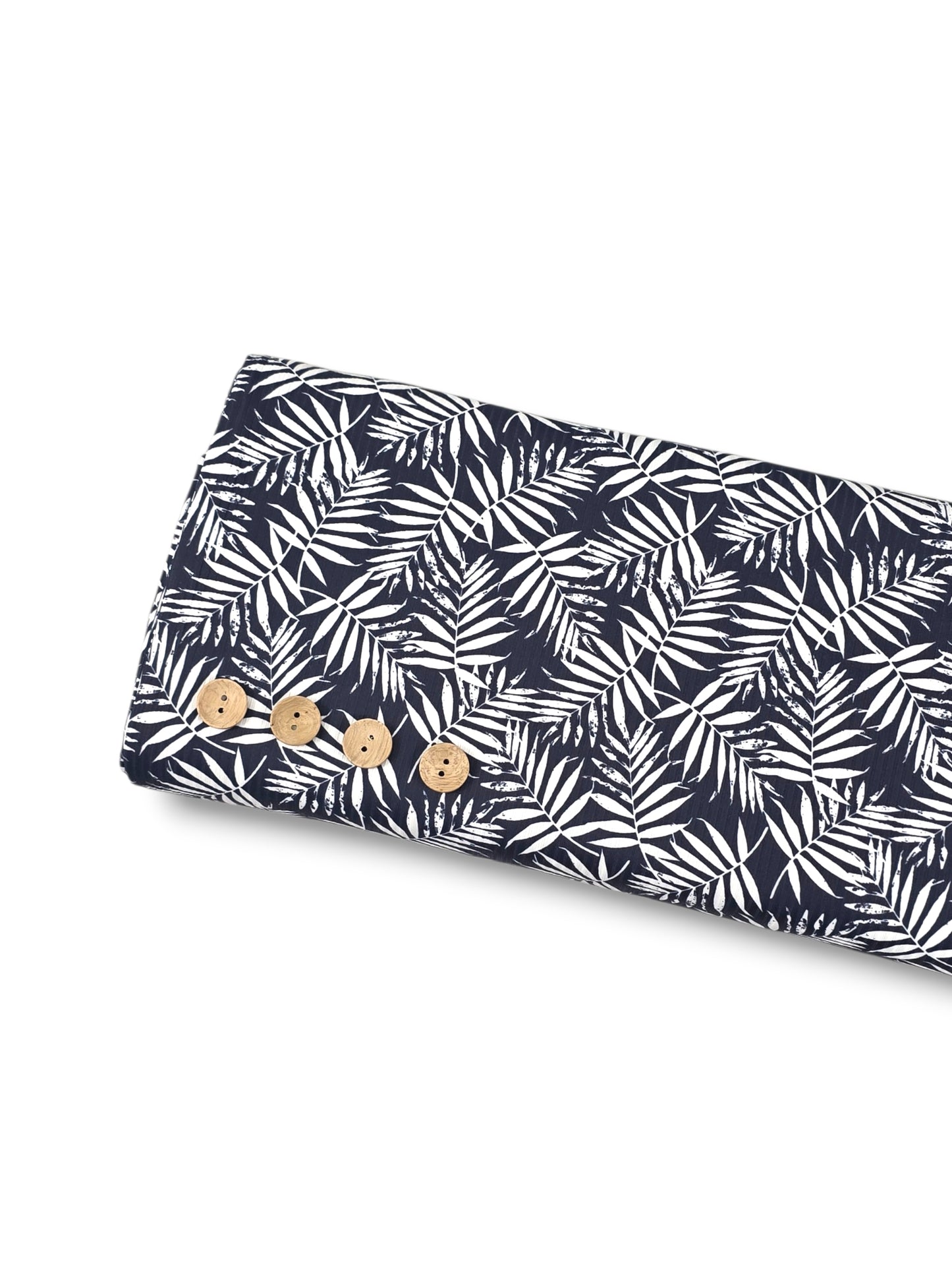 Reign Rib Knit Lush Palms Navy