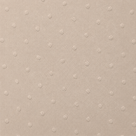 Swiss Dot Knit Solid Ivory