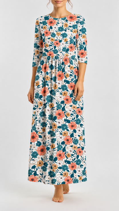 Reign Rib Knit Coastal Tropics