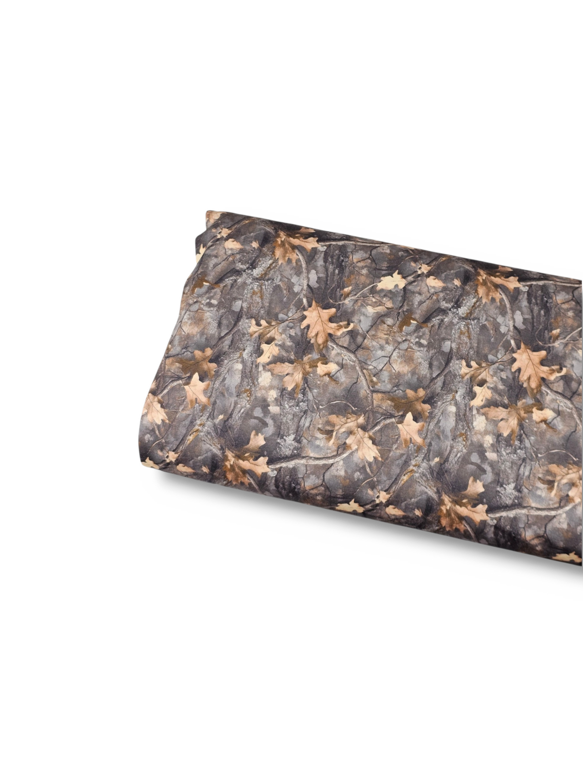 * Unique Design * Cotton Knit Camo Leaves