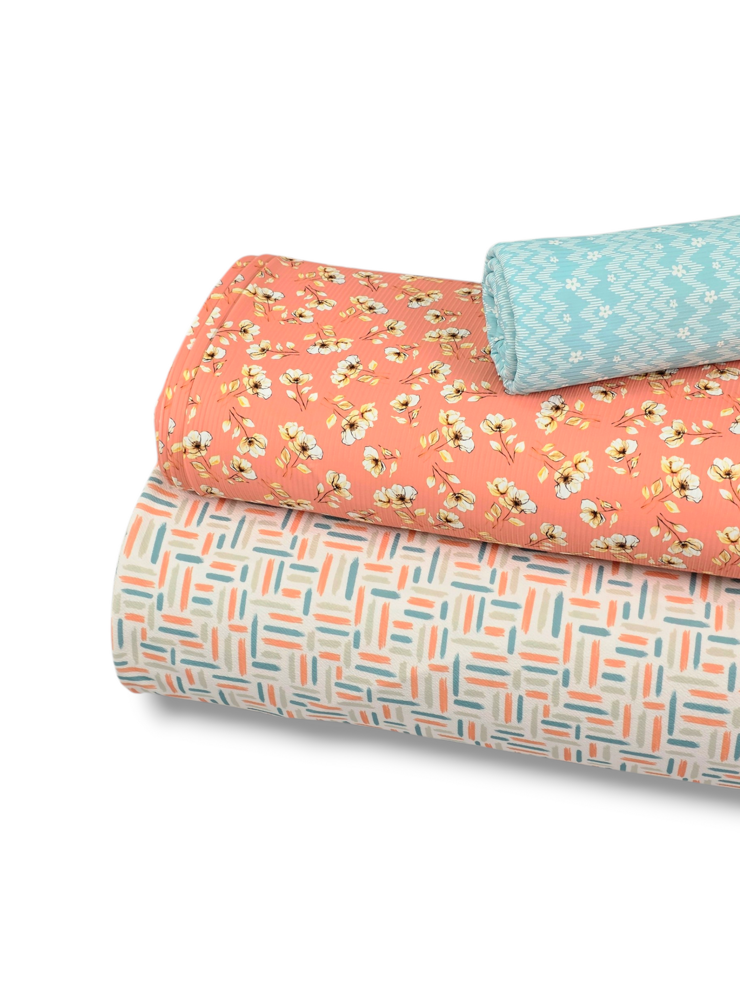 *Unique Design* Liverpool Summer Stripes Coral