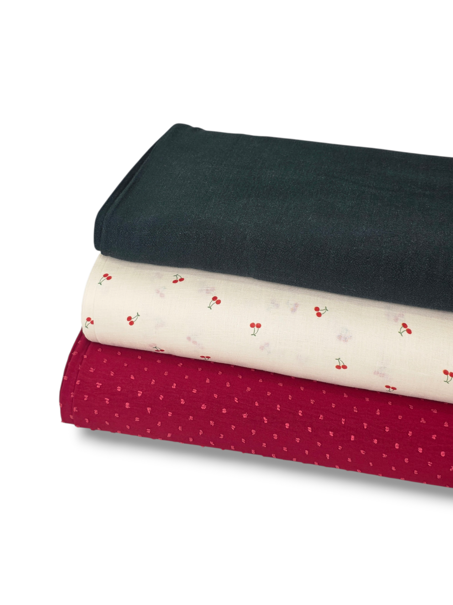 *Unique Design* Linen Cherry Delight Cream