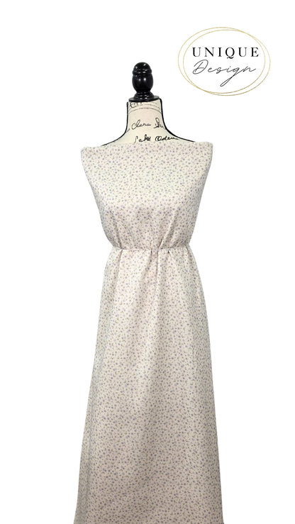 * Unique Design * Linen Spring Daydream Pastel Blue