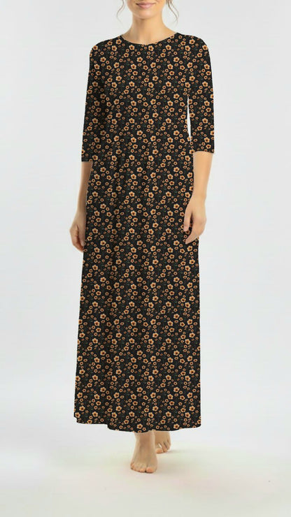 *Unique Design* Pineskin Rustic Bloom Black