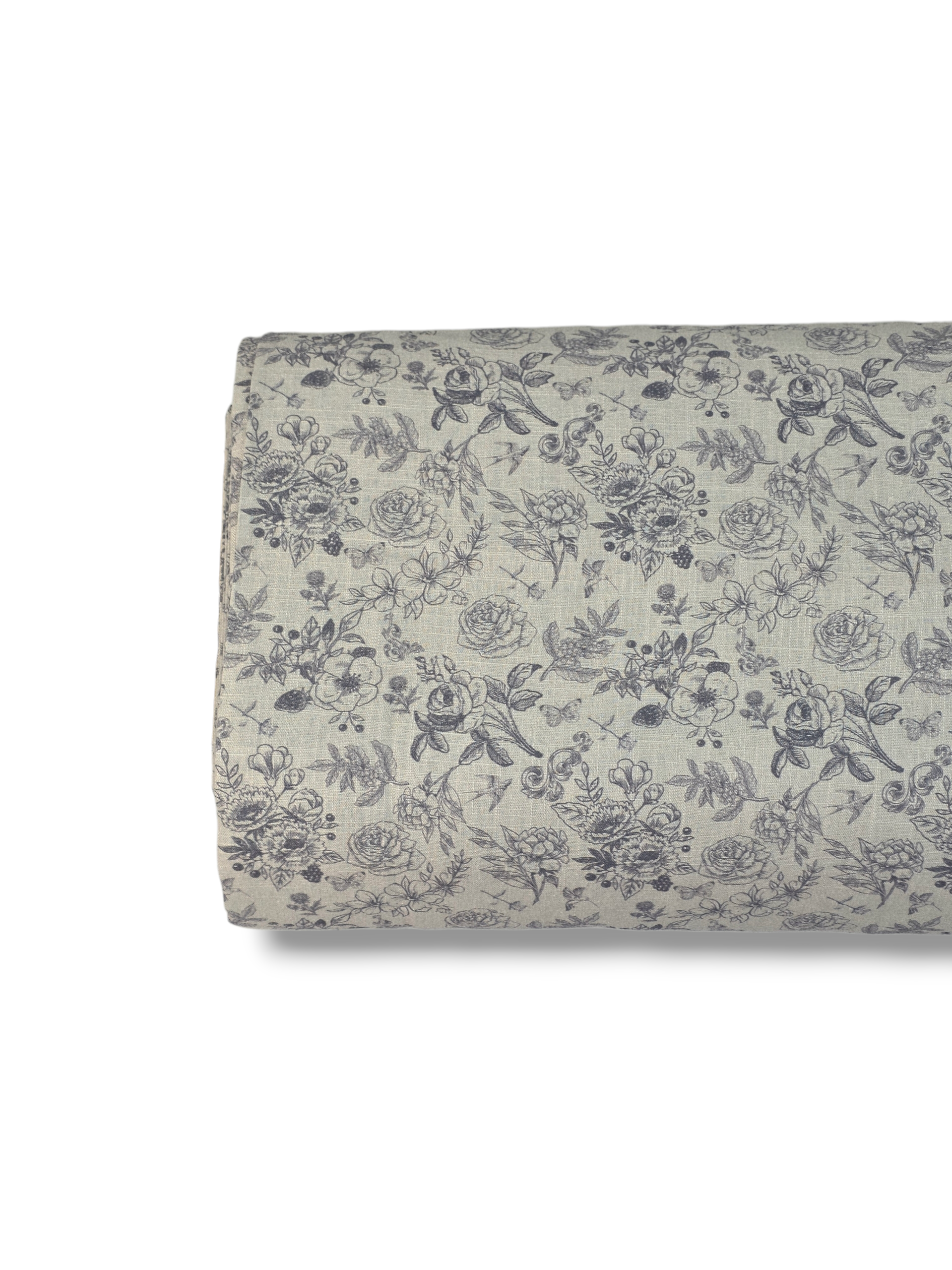 *Unique Design* Linen Cottage Garden Cream – Sew Unique