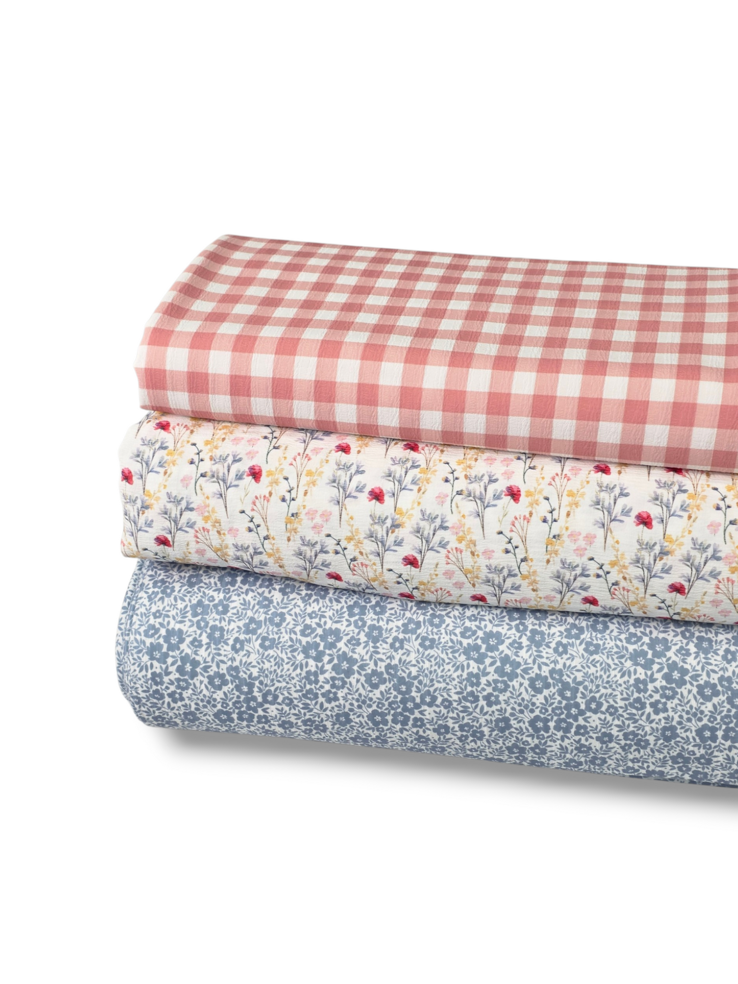* Unique Design * Ribbed Knit Cotton Feel Petite Garden Light Denim