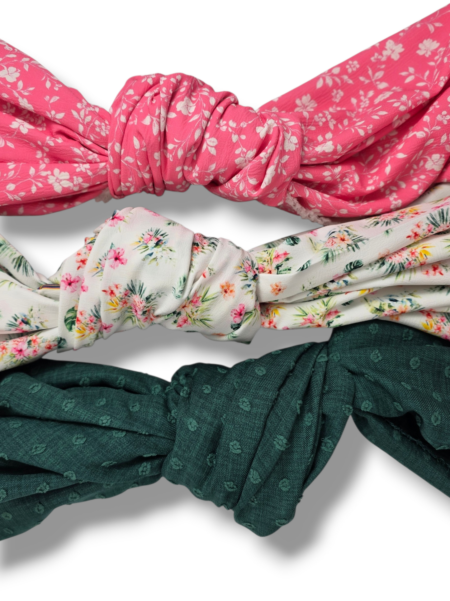 *Unique Design* Crinkled Crepe Blooming Daydream Fuschia