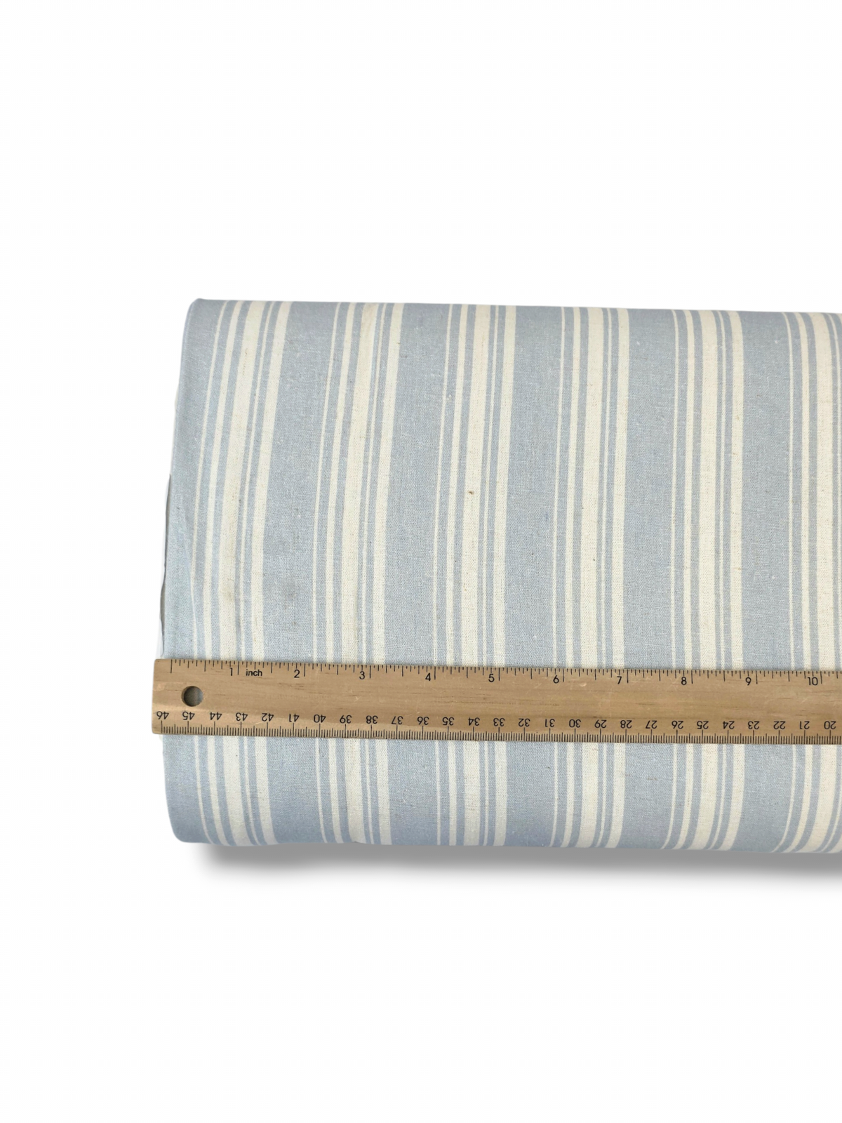 Cotton Linen Harbor Pinstripe Haze