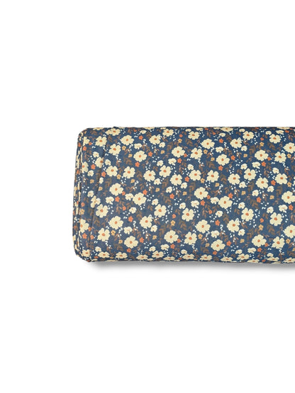 *Unique Design* Swiss Dot Knit Country Bloom Indigo