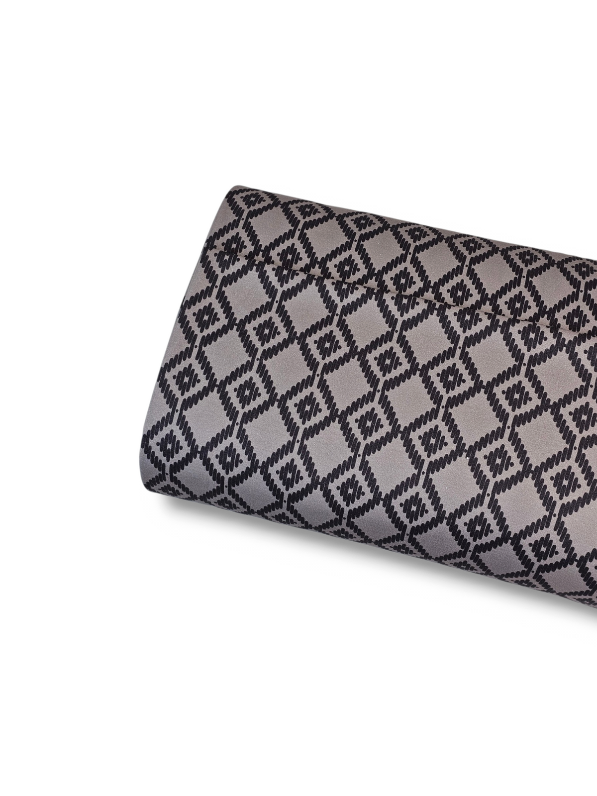 * Unique Design * Cotton Knit Diamond Pattern Dusty Charcoal