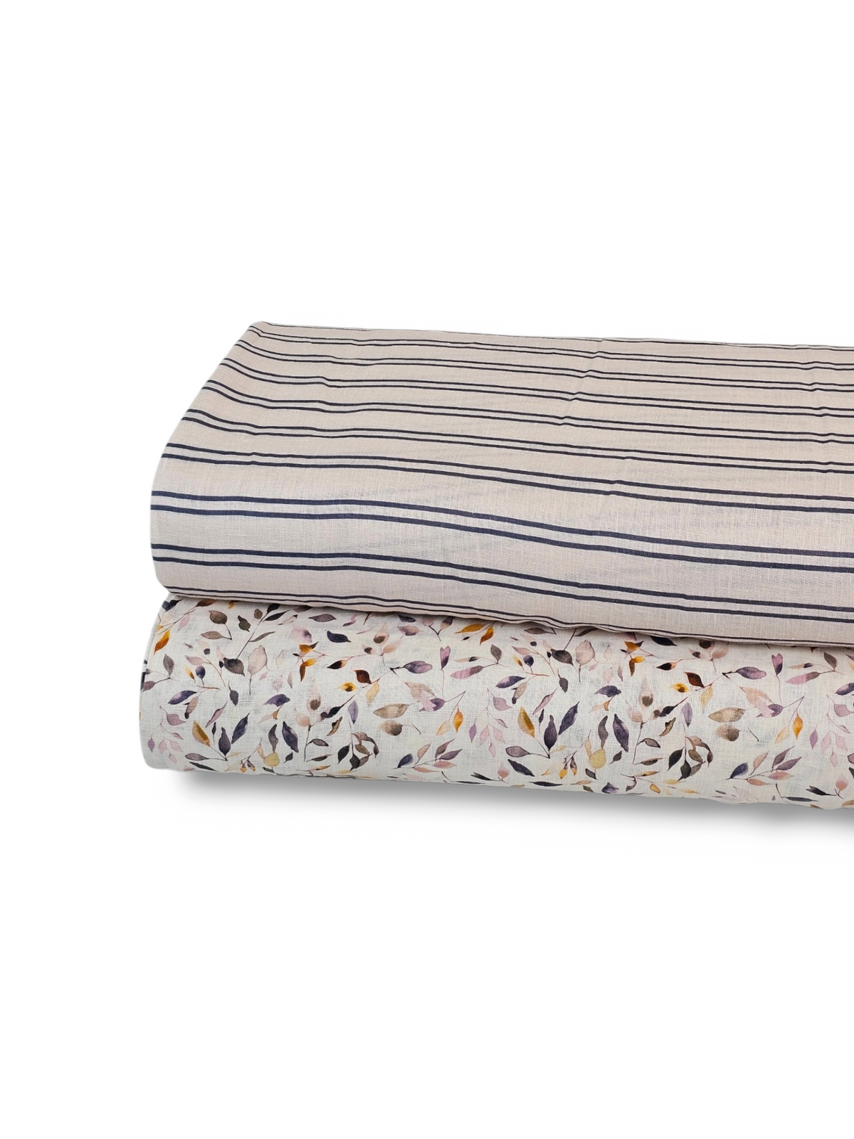 * Unique Design * Linen Driftwood Lines Pink