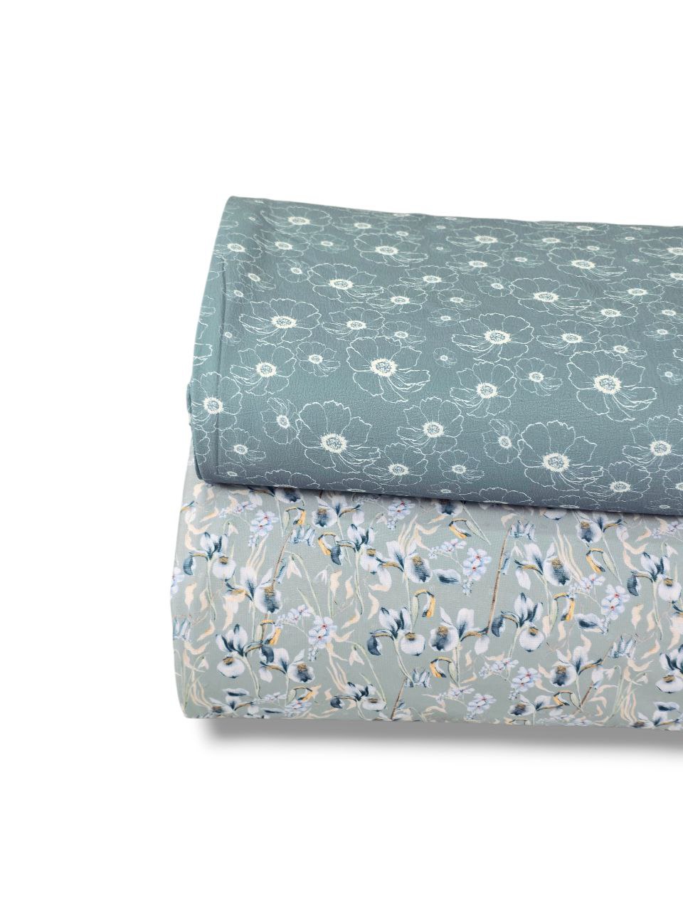 *Unique Design* Swiss Dot Knit Frosted Iris Powder