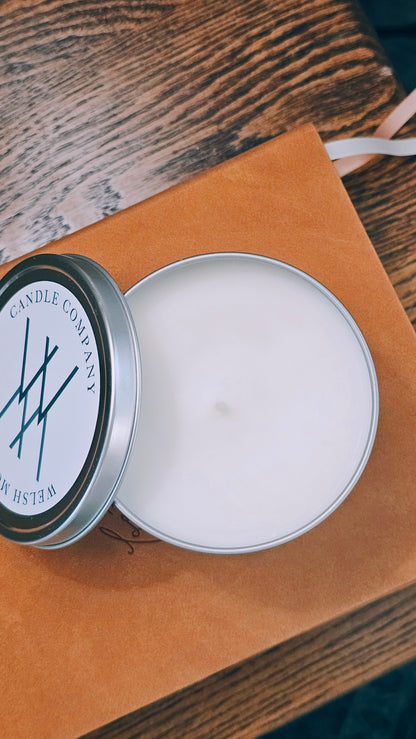 Sparkling Sangria Coconut Wax Tin Candle 16 Oz