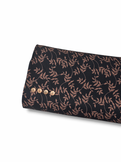 *Unique Design* Cloud Poly Circle Vine Black