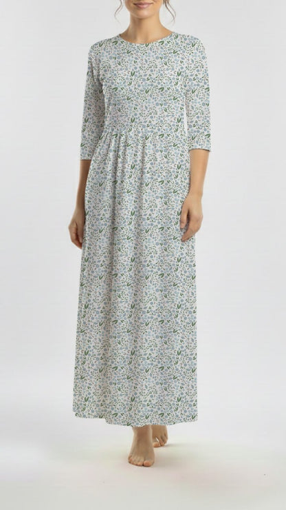 *Unique Design* Poly Breeze Blooming Delight Blue
