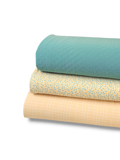 Swiss Dot Knit Teal
